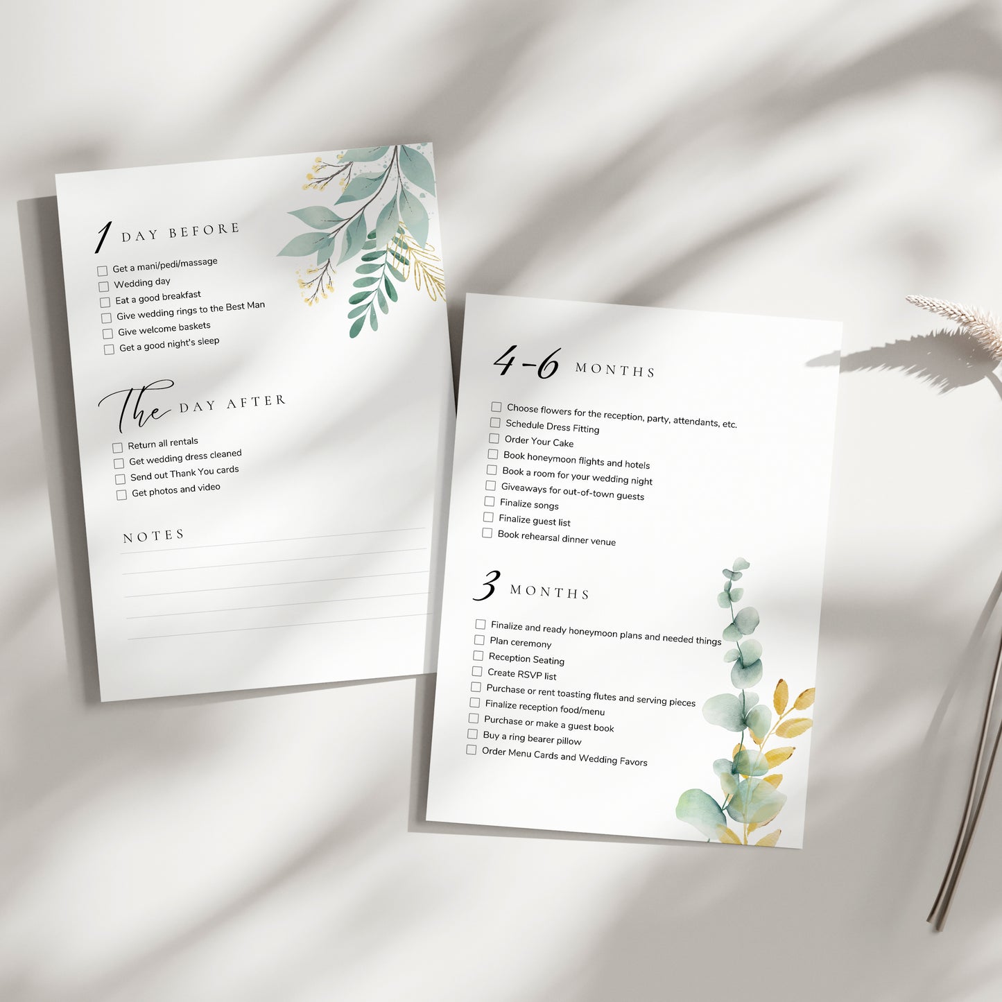 12 Month Wedding Checklist