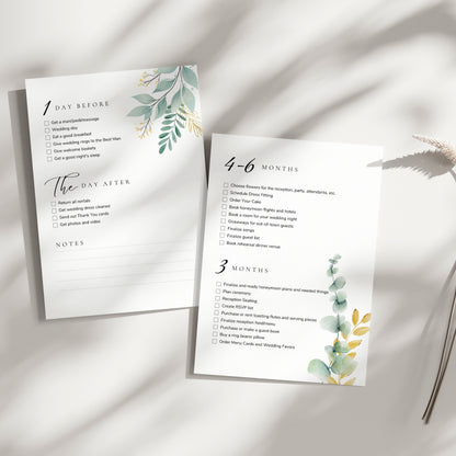12 Month Wedding Checklist