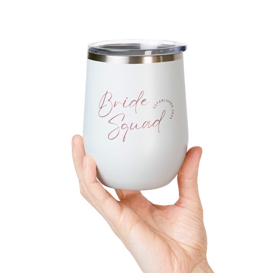 Bride Squad Wine Tumbler - 12oz