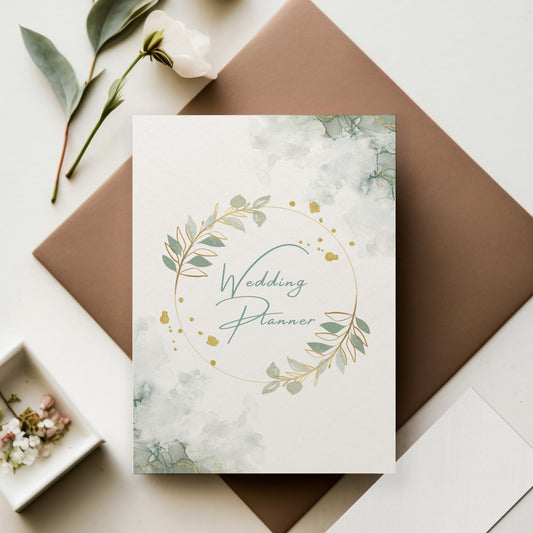 Wedding Planner + FREE Save the Date & Wedding Day Timeline Print