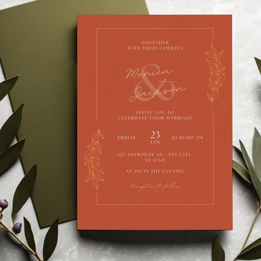 Verona Sunset Wedding Stationery