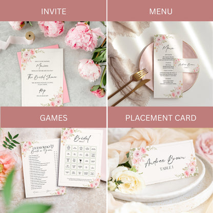 Bridal Shower Bundle - Floral