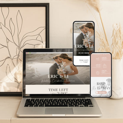 Digital Wedding Invitation with Trackable RSVP