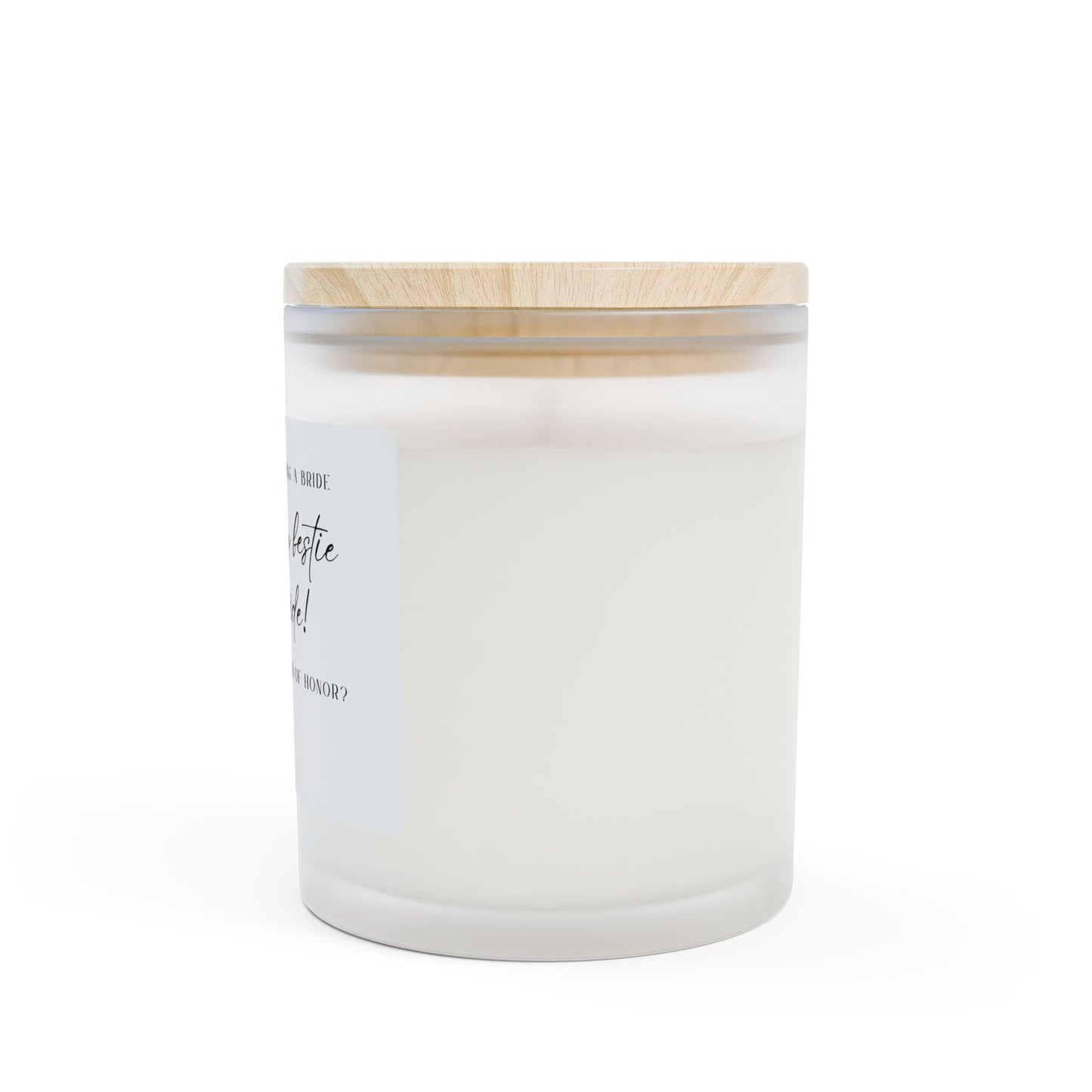 Bridal Bestie Candle - 11oz Frosted Glass