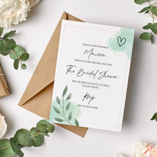 Bridal Shower Bundle - Green