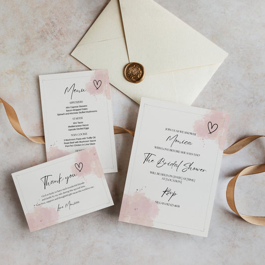 Bridal Shower Bundle - Pink